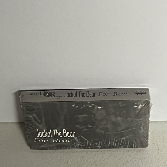 Vintage 1995 Jackal The Bear For Real Sealed Cassette Rare - Picture 3 of 13